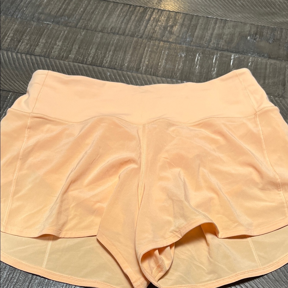 Lululemon Athletica Peach Athletic Shorts